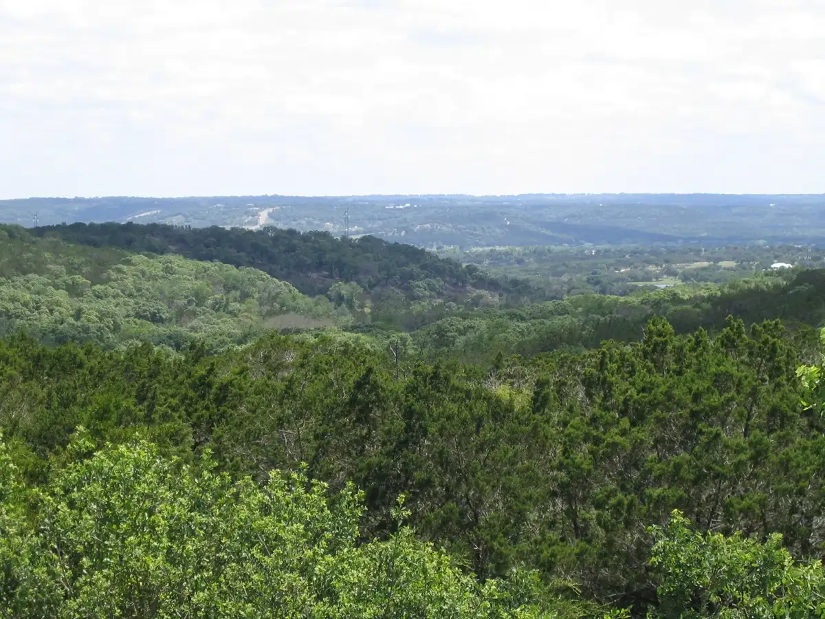 The Texas Hill Country near Interstate 10